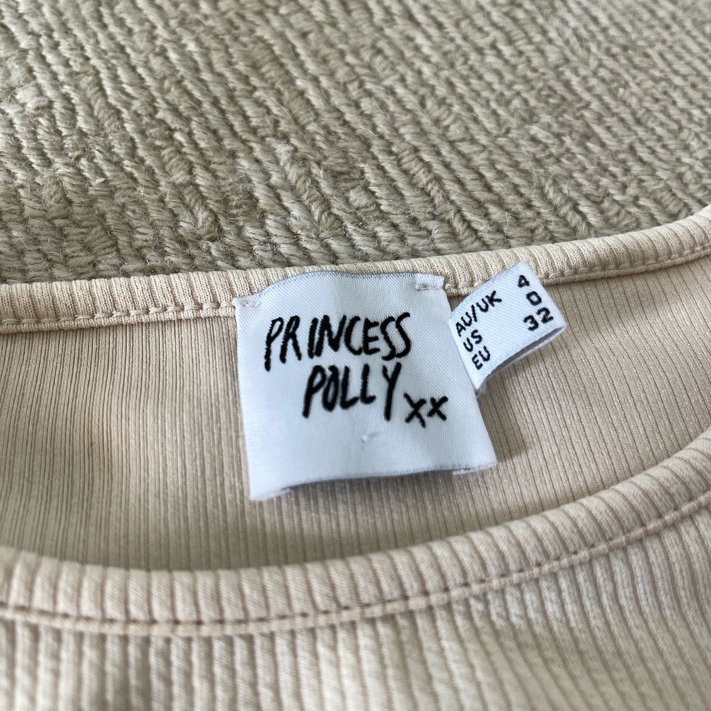Princess Polly Ribbed Cropped Tank Top - Picture 6 of 6